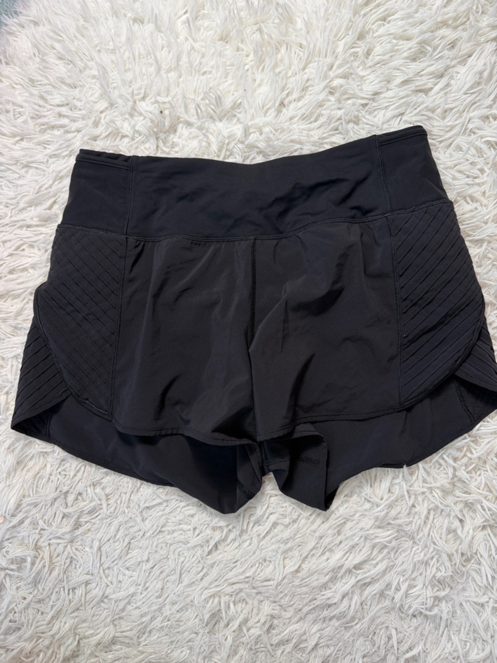 Lululemon Real Quick Short *Pintuck *3.5" Black